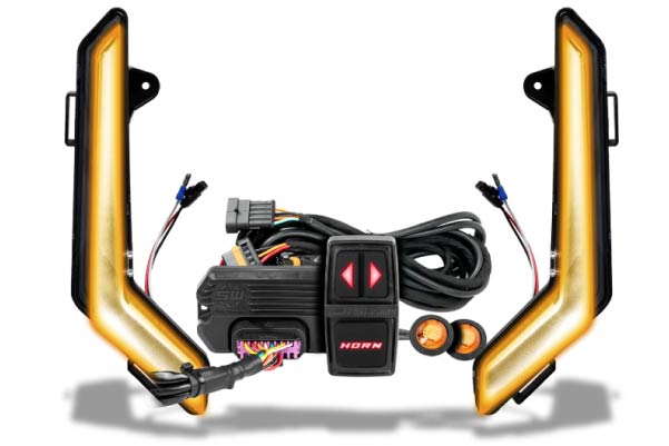  250-SWTSL-DEF / Turn-Signal Kit | 2017-2026 Can-Am X3 | Sequential Front Fang Lights w/Taillight Integration